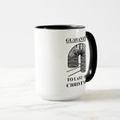 Vintag Funny Vater Weihnachtsangebot Zerbrochen Sp Tasse (VorderseiteRechts)