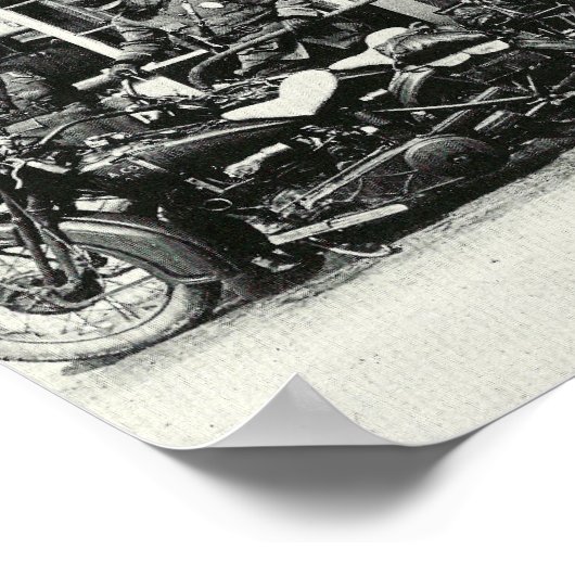 Vintag Fuzz Poster (Ecke)