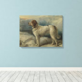 Vintag Gabbas Thomas MusgraveJoy Leinwanddruck (Insitu (Holzboden))