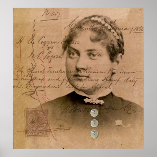 Vintag Gal Poster (Vorne)