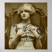 Vintag Gal Poster (Vorne)