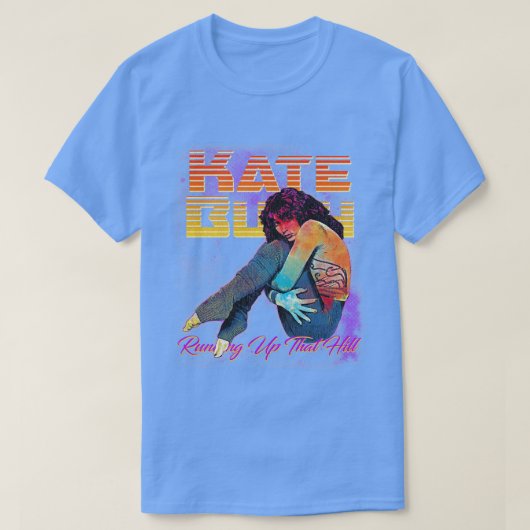 Vintag Galaxy Kate Bush Fanart Design T-Shirt (Design vorne)