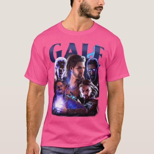 Vintag Gale Baldurs Gate T-Shirt (Vorderseite)