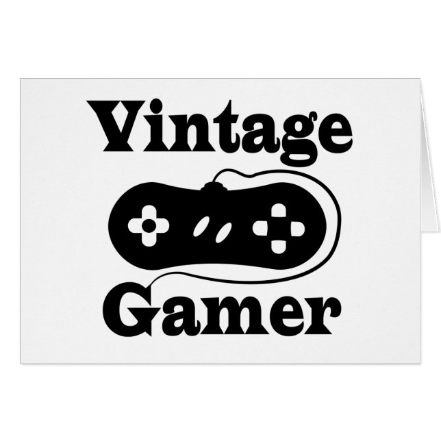 Vintag Gamer (Vorderseite (Horizontal))