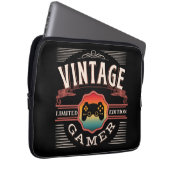 VINTAG GAMER-BEGRENZTE AUSGABE LAPTOPSCHUTZHÜLLE (Vorne Rechts)