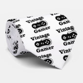 Vintag Gamer Krawatte (Gerollt)