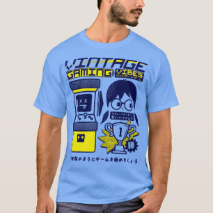 Vintag Gaming Vibes Retro Arcade Gamer T-Shirt