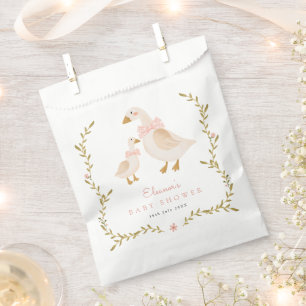Vintag Gänse Mama Baby Dusche Geschenktütchen