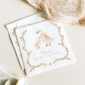 Vintag Gänsehuchdusche Serviette