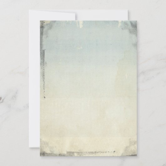 Vintag Garage Poster Party Einladung (Rückseite)