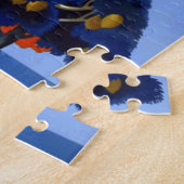 Vintag Garda Italy Europe Air Travel Puzzle (Seite)