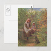 Vintag Garden Art - Allingham, Helen Postkarte (Vorne/Hinten)