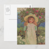 Vintag Garden Art - Allingham, Helen Postkarte (Vorne/Hinten)