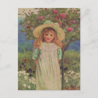 Vintag Garden Art - Allingham, Helen Postkarte