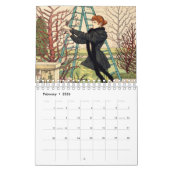 Vintag Garden Art Nouveau Grasset Jardiniere Kalender (Feb 2026)