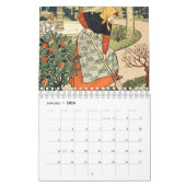 Vintag Garden Art Nouveau Grasset Jardiniere Kalender (Jan 2026)