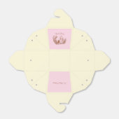 Vintag Garden Bird - einfarbige Blume Geschenkschachtel (Ungefaltet)