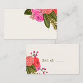 Vintag Garden Blank Wedding Platzkarten 100 pk (Vorne/Hinten)