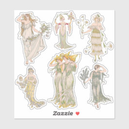 Vintag Garden Blume Shakespeare Journal Kit Aufkleber