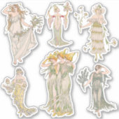 Vintag Garden Blume Shakespeare Journal Kit Aufkleber (Vorderseite)