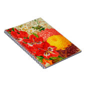 Vintag Garden Blume Spiral Foto Notebook Notizblock (Rechte Seite)