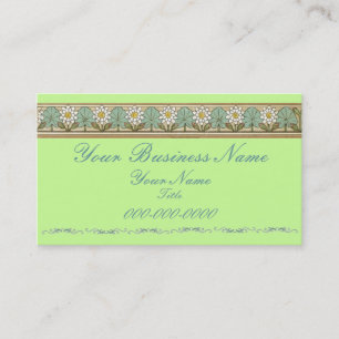 Vintag Garden Business Card Visitenkarte