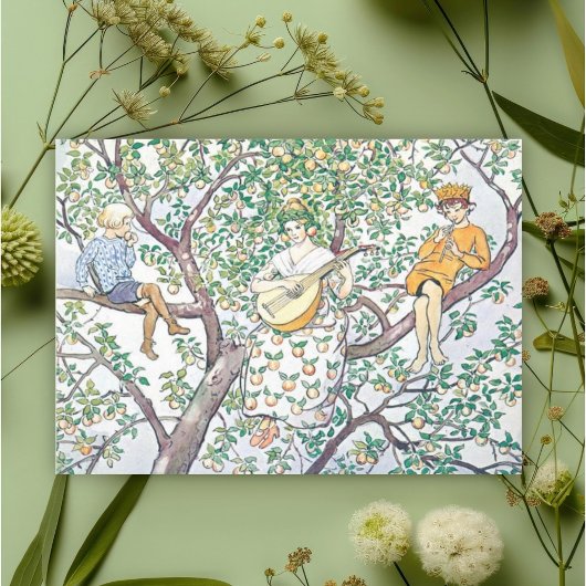 Vintag Garden Children Little Lasse Elsa Beskow