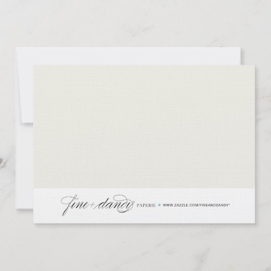 VINTAG GARDEN | EINLADUNG (Rückseite)