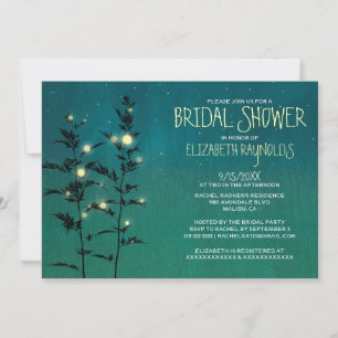 Vintag Garden Lights Bridal Dusche Einladungen