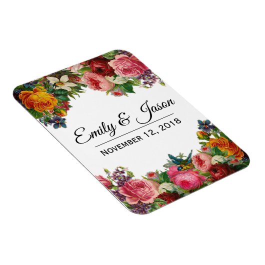 Vintag Garden Wednet Magnet (Rechte Seite)