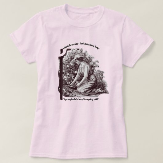 Vintag Gardener T - Shirt Design (Design vorne)
