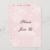 Vintag Gardenia Bridal Dusche Einladung (Vorne/Hinten)