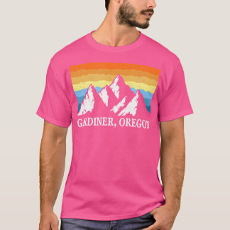 Vintag Gardiner Oregon Bergsee-Zauber im Val Piora T-Shirt
