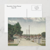 Vintag Garfield Park Chicago Illinois Postkarte (Vorne/Hinten)