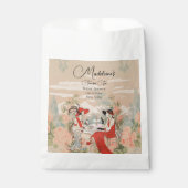 Vintag Gartenflorenzeit für Tee Brautparty Geschenktütchen (Vorderseite)