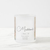 Vintag Gartenflorenzeit für Tee Brautparty Mattglastasse (Mittel)