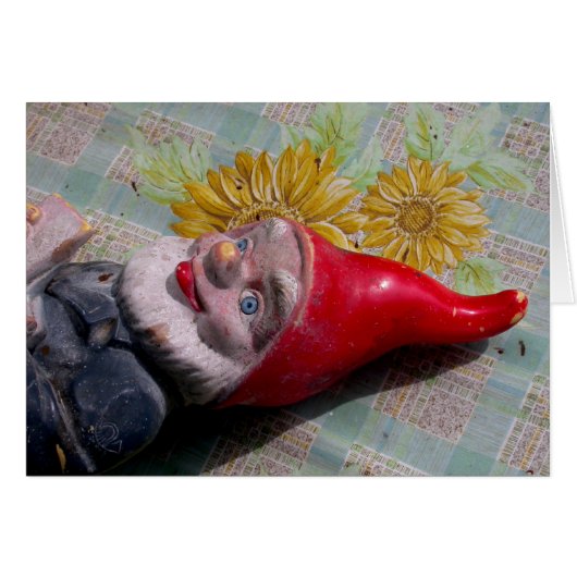 Vintag-Gartengnome (Vorderseite (Horizontal))