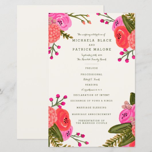 Vintag-Gartenhochzeiten (Vorne/Hinten)