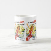 Vintag "Gay Geweckt" Kaffeetasse (Mittel)