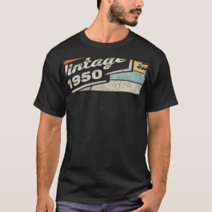 Vintag Geboren 1950 72. Geburtstag 72 Jahre alt T-Shirt