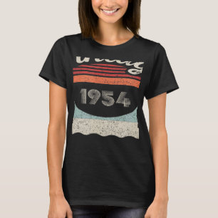 Vintag Geboren 1954 68. Geburtstag 68 Jahre alt T-Shirt