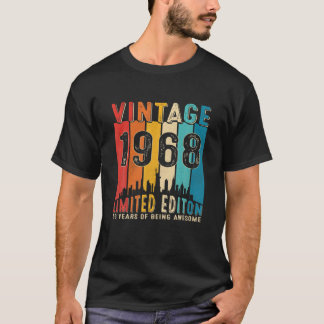 Vintag Geboren 1968 53. Geburtstag 53 Jahre alt de T-Shirt