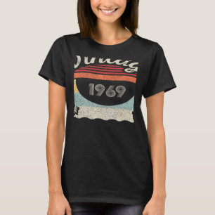 Vintag Geboren 1969 53. Geburtstag 53 Jahre alt T-Shirt