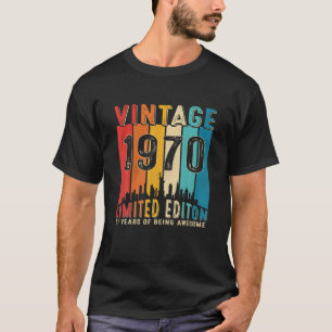 Vintag Geboren 1970 51. Geburtstag 51 Jahre alt de T-Shirt
