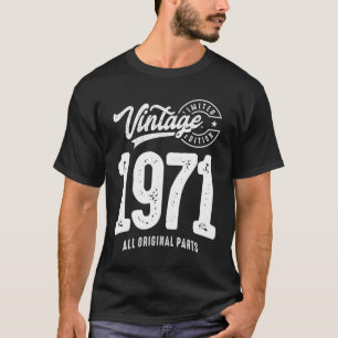 Vintag Geboren 1971 - 51. Geburtstag Retro Classic T-Shirt