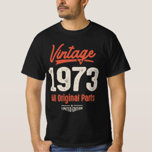 Vintag Geboren 1973 - 49. Geburtstag Retro Classic T-Shirt