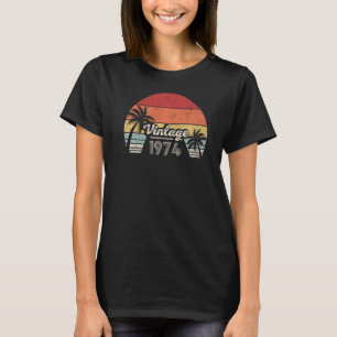 Vintag Geboren 1974 48. Geburtstag 48 Jahre alt T-Shirt