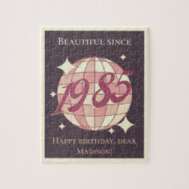 Vintag geboren 1985 40. 39. Geburtstag Puzzle