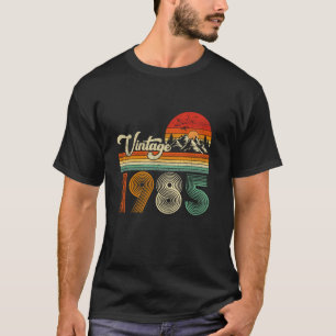 Vintag Geboren 1985 Sonniger 40. Geburtstag 40 Jah T-Shirt