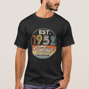 Vintag Geboren im Jahr 1952 Geburtstag Party Hochz T-Shirt